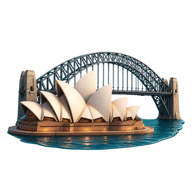 Sydney Opera House and Harbour Bridge